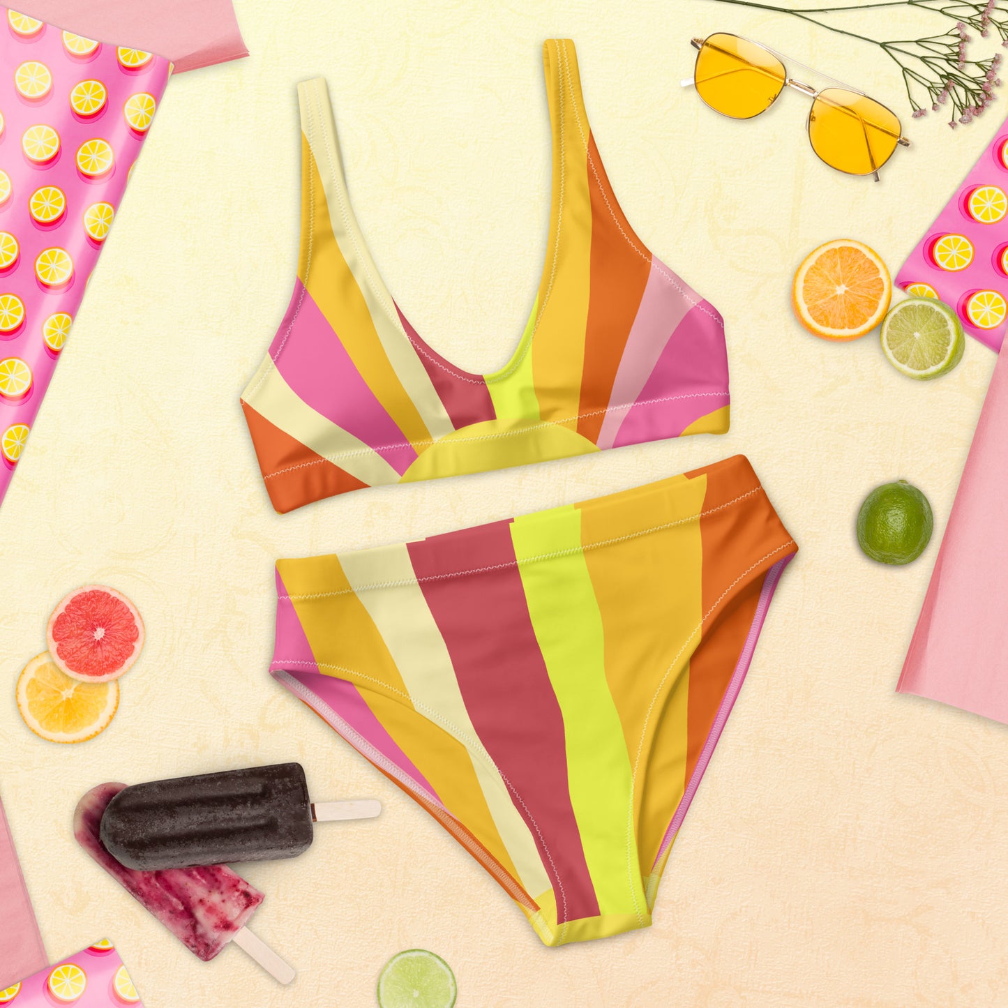 Sunrise Bikini reciclado talle alto