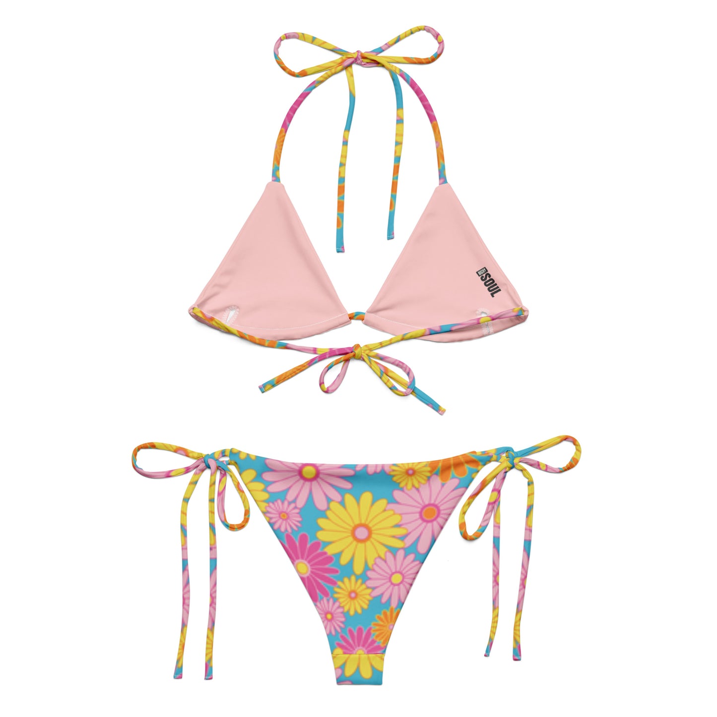 Bikini de triángulo reciclado Daisy