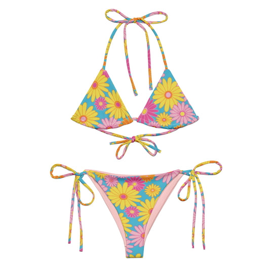 Bikini de triángulo reciclado Daisy